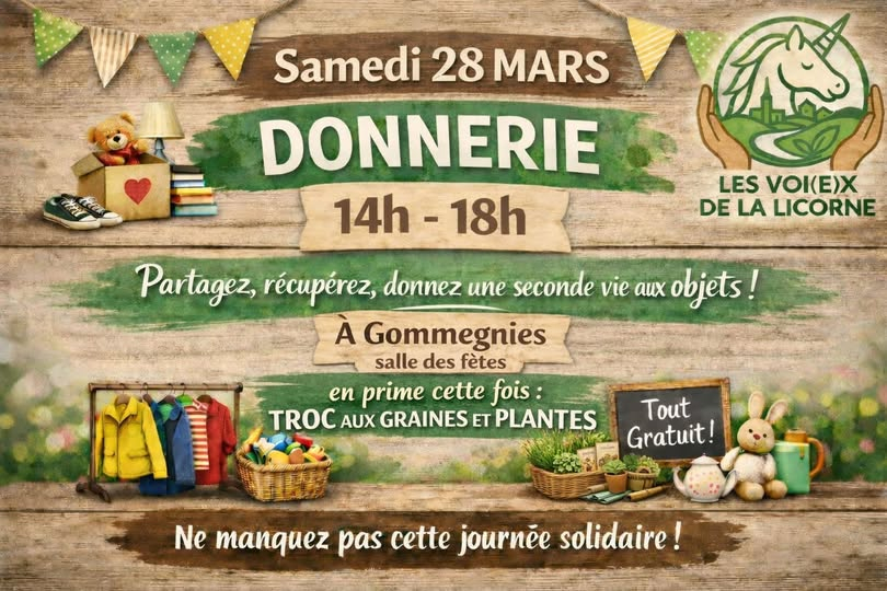 affiche donnerie du 28 mars